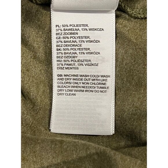 The North Face Olive Mens Short Sleeve Tee Shirt Crew Neck Short Sleeve EUC - Picture 7 of 7